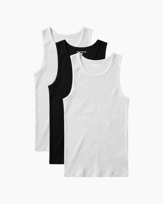 Pack de 3 - Blanc (×2) Noir (x1)